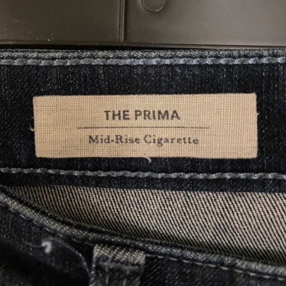 AG The Prima Mid-Rise Cigarette Jean NWOT - Picture 5 of 9